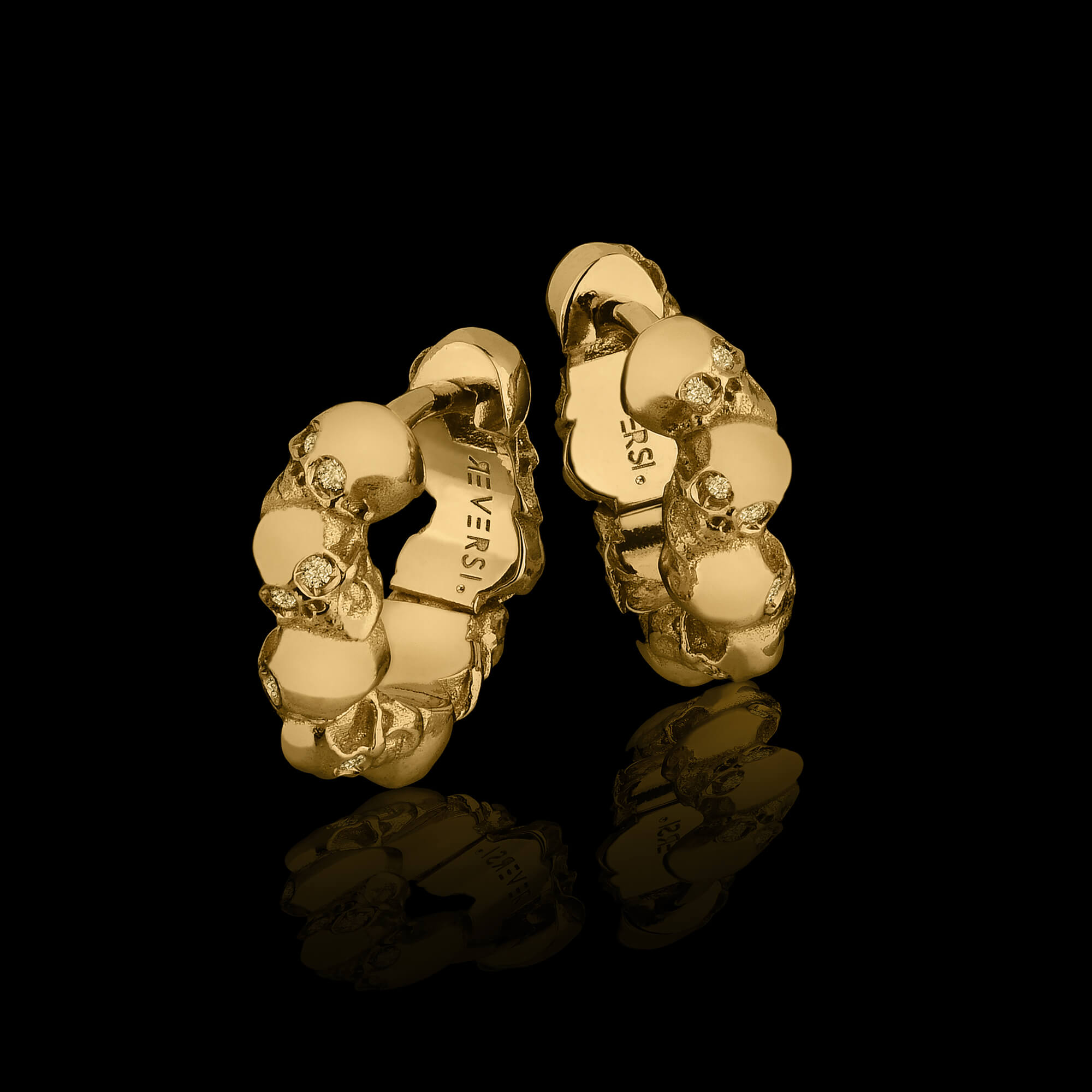 Orecchini Giro Infinito di Anime a lobo