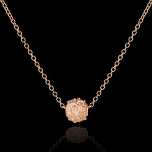 6 Oro rosa 18KT e diamanti naturali bianchi